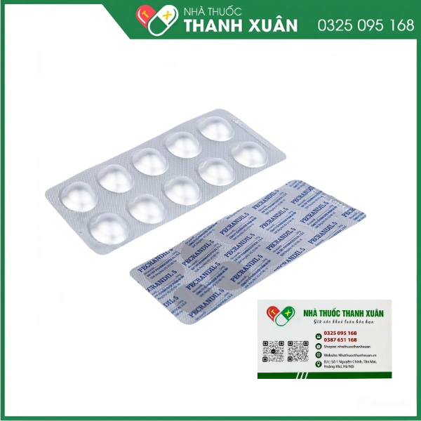 Thuốc Pecrandil 5mg Hà Tây trị đau thắt ngực